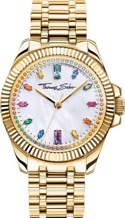 Immagine prodotto Thomas Sabo Arcobaleno divino (Orologio da polso analogico, 33 mm)