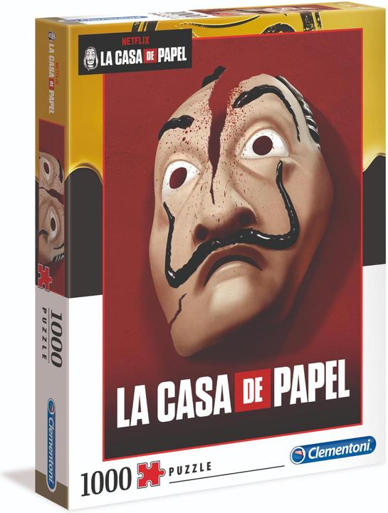 Produktbild Clementoni Haus des Geldes: Maske - Dali (1000 Teile) (1000 Teile)