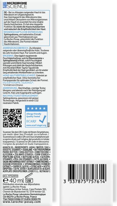Actual product image La Roche Posay Tolériane Dermallergo (40 ml, 24h cream)