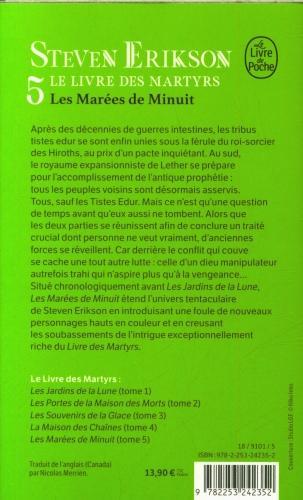 Produktbild Le livre des martyrs (Französisch, Erikson Steven, 2024)