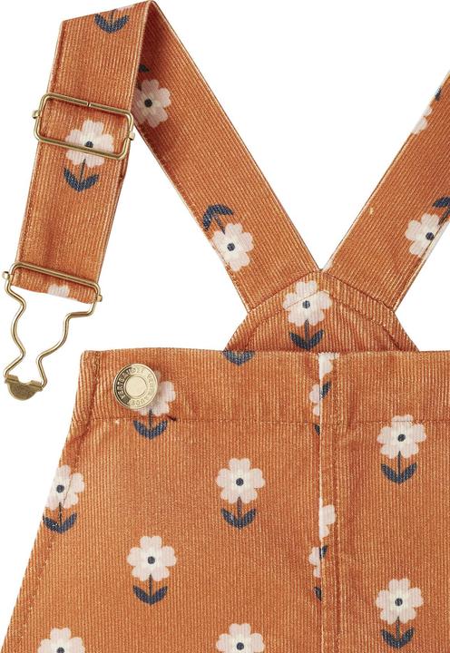 Produktbild Vertbaudet Mädchen Latzhose aus geblümtem Cord (158)