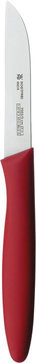 Produktbild WMF Gemüsemesser Schälmesser 20cm Klingenstahl Kunststoffgriff rot (9 cm)