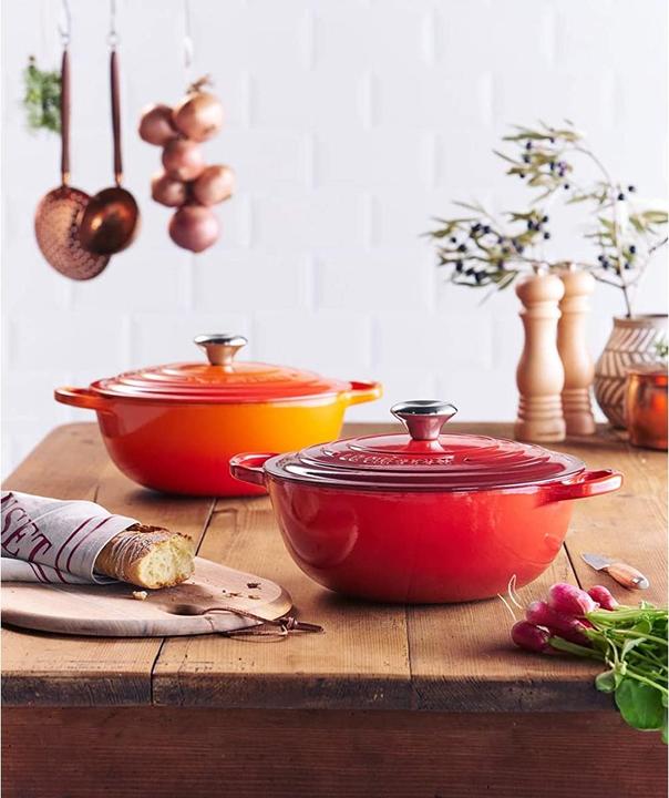 Produktbild Le Creuset La Marmite Signature (26 cm, Bräter + Schmortopf, Gusseisen)