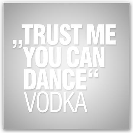 Produktbild Trenddeko Trust me you can dance (40 x 40 cm)