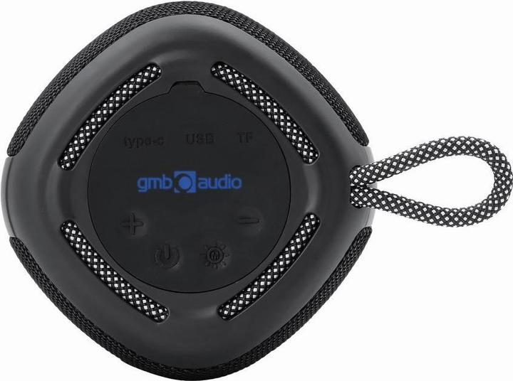 Produktbild Gembird Bluetooth LED speaker black (4 h, Netzbetrieb)