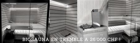 Produktbild Küng Sauna aus Espenholz neu 230x185cm