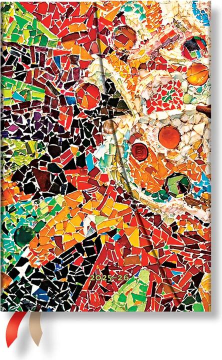 Produktbild Paperblanks PAPERBLAN Agenda Gaudis Sonne Mini 25/26 DD0529-3 1W/2S 18M DE HOR HC 9.5x14cm (9.5 x 14 cm, Deutsch)