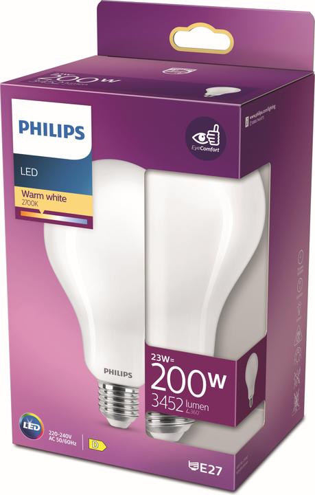 Actual product image Philips Lamp 23 W (200 W) E27 Warm white (E27, 23 W, 3452 lm, 1 x, D)