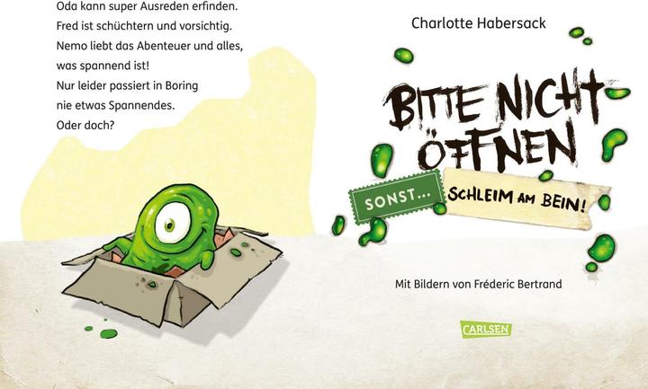 Image du produit Bitte nicht öffnen, sonst... 2: Schleim am Bein! (Allemand, Charlotte Habersack, Fréderic Bertrand, 2024)