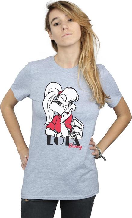 Actual product image Looney Tunes Womens/Ladies Classic Lola Bunny Boyfriend T-Shirt (XL)