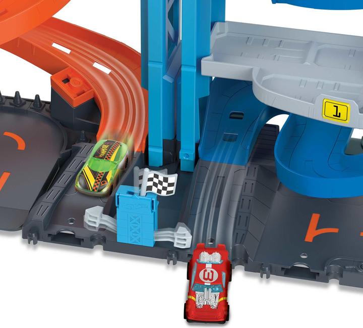 Produktbild Hot Wheels City 2-in-1-Rennturm Spielset