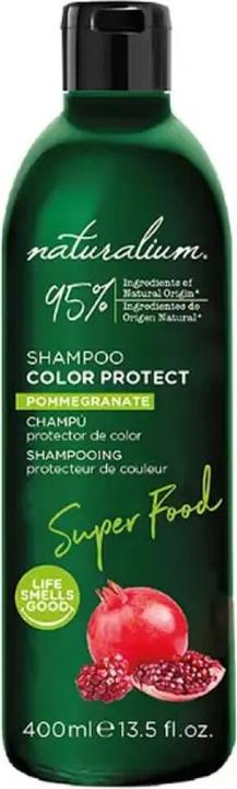 Naturalium SUPER FOOD pommegranate colour protect shampoo 400 ml (400 ml, Liquid shampoo)