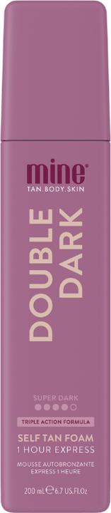 Produktbild Minetan Double Dark Express Self Tan Mousse (Selbstbräunungsschaum, 200 ml)