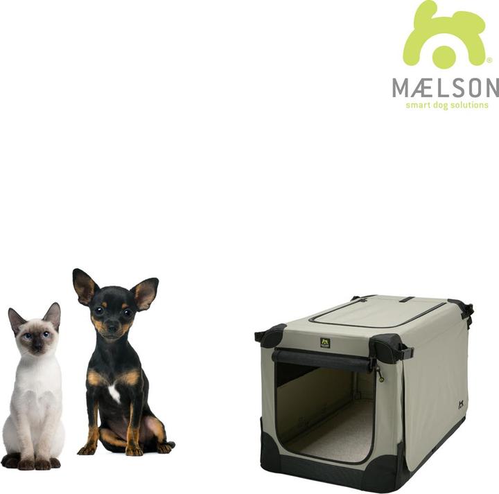 Image du produit Maelson Caisse pliable pour chien / transport (Chien, Chat, Lavable, Pliable)
