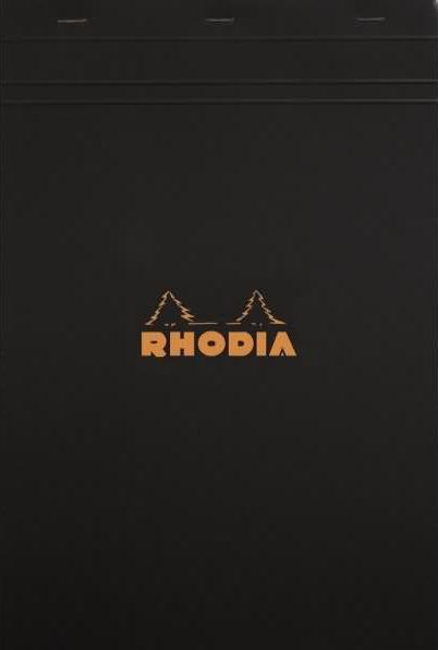 Image du produit Rhodia Blocs agrafés 80 g Basics (A4+, Blanc, Couverture souple)