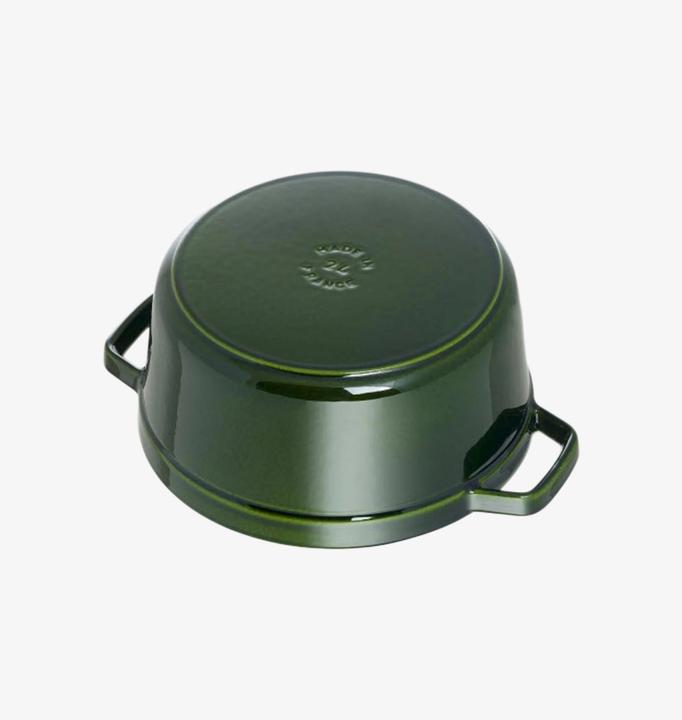 Immagine prodotto Staub Tostapane verde (28 cm, Pirofila + casseruola, Ghisa)