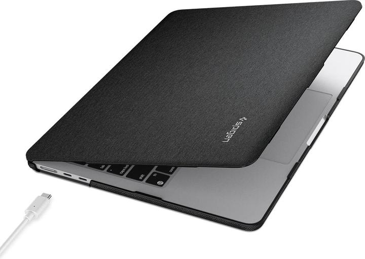Actual product image Spigen URBAN FIT MACBOOK AIR 13 2022 BLACK (Apple)