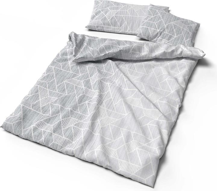 Immagine prodotto Lotus Bettwaren Création Biancheria da letto in raso Nalani (Copripiumino, 160 x 240 cm)