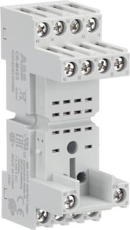 ABB Relay socket for use with CR-M interface relay CR-M, DIN rail (Relay socket)