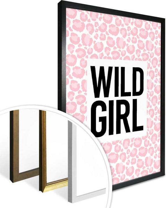 Image du produit Trenddeko Léopard - Wild Girl (40 x 50 cm)