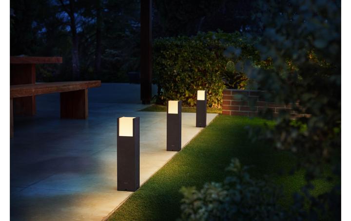 Image du produit Philips Extérieur Basse tension Arbour Socle 6W Extension 2700K anthracite (600 lm, IP44)