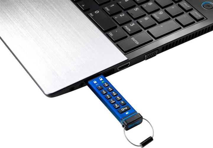 Actual product image iStorage datAshur Pro (8 GB, USB 3.0, USB-A)