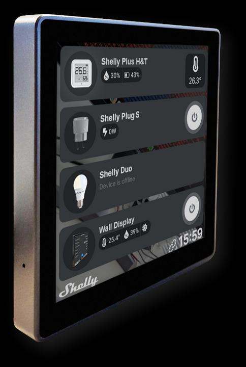Actual product image Shelly Wall Display
