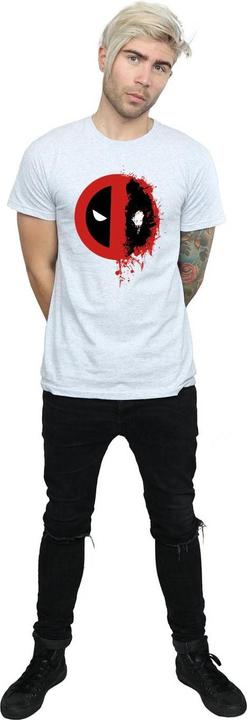 Produktbild Deadpool Split Splat Logo TShirt (XL)