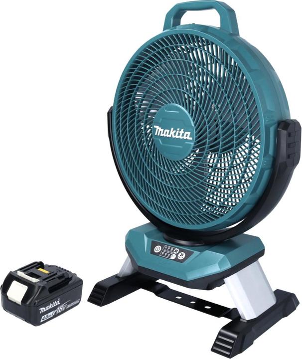Produktbild Makita DCF 301 M1 Akku Ventilator Lüfter 18 V 33 cm + 1x Akku 4,0 Ah - ohne Ladegerät