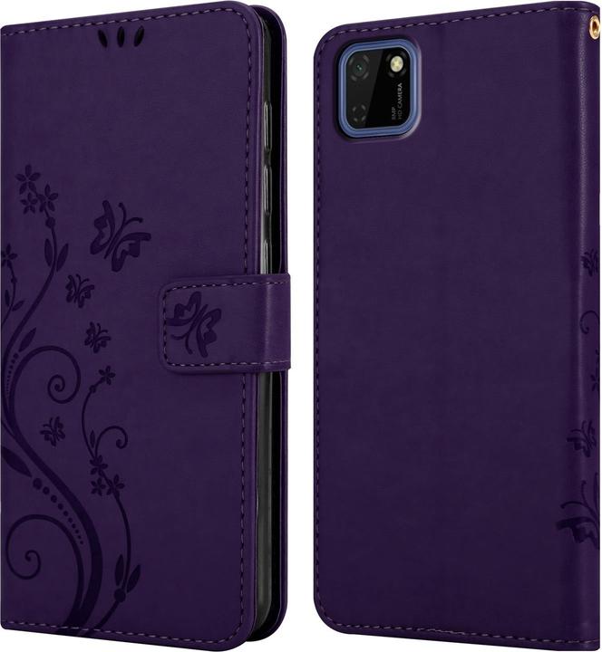 Produktbild Cadorabo Flower Book Cover (Huawei Y5p)