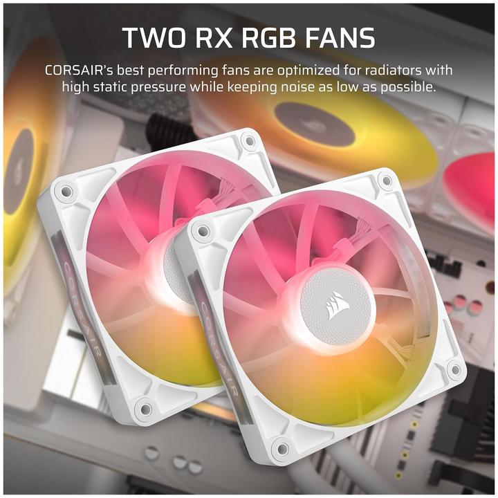 Actual product image Corsair iCUE LINK TITAN 240 RX RGB White