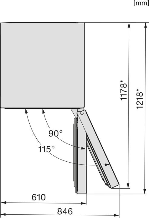 Actual product image Miele Freezers FN 4322 D-1 (Stand-alone, 200 l)