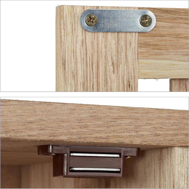 Actual product image Relaxdays Wall cabinet (42 x 18 x 42 cm)