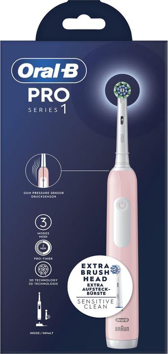 Immagine prodotto Braun Cepillo Dentale Eletrico Marrone Pro1 Rosa (Spazzolino oscillante)