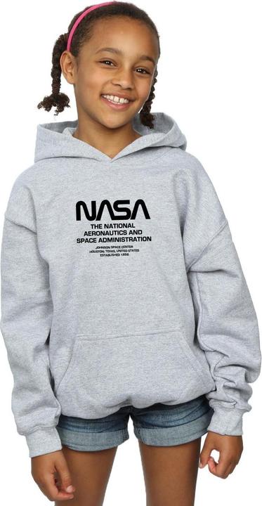 Actual product image Nasa Girls Worm Blurb Hoodie (152, 158)