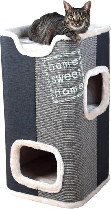 Image du produit Trixie Cat Tower Jorge (78 cm, Blanc, Bleu, Gris)