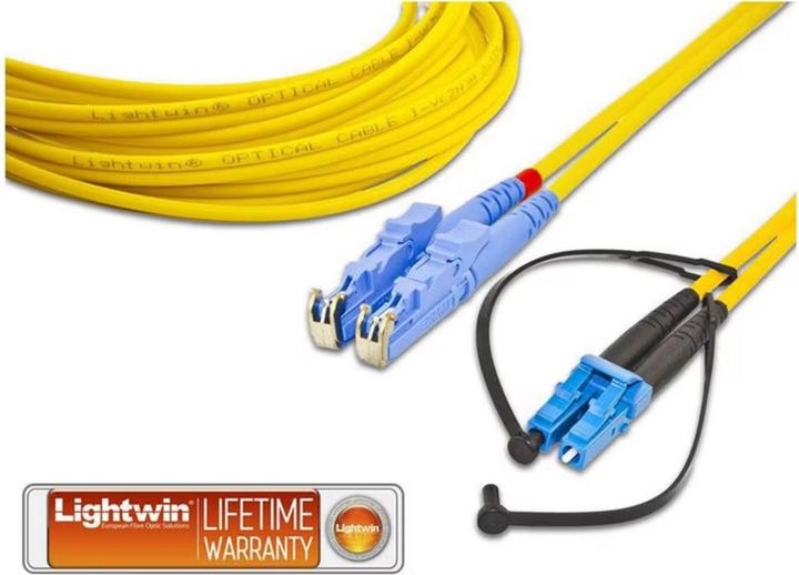 Lightwin LWL HQ Duplex Patchkabel, 2m (CAT6, 2 m)