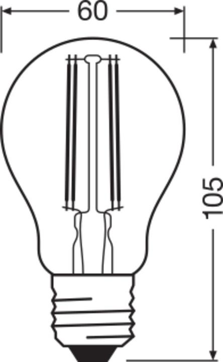 Image du produit Ledvance Smart+ Classic (E27, 5.50 W, 806 lm, 1 x, E)