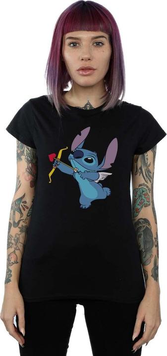 Produktbild Disney Lilo And Stitch Stitch Cupid Valentines TShirt (M)