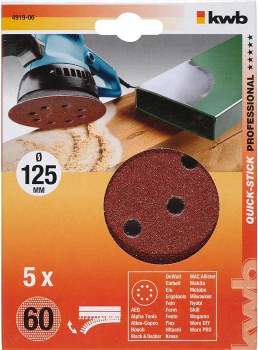 Produktbild kwb Klett-Haftscheiben (60)