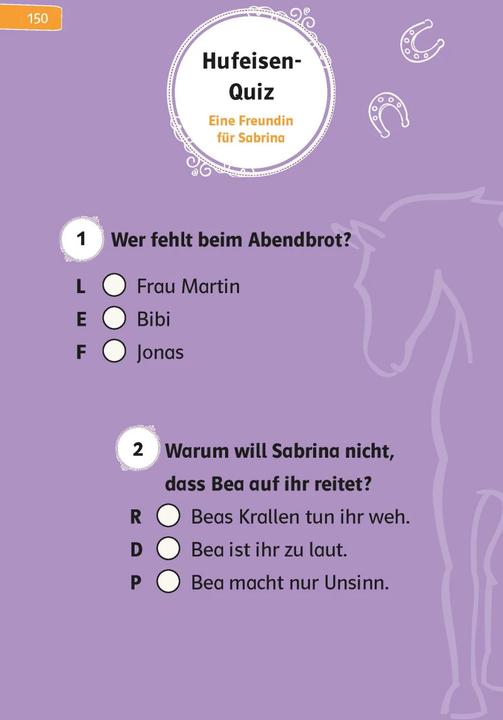 Produktbild Bibi & Tina: Die 6 besten Freundinnen-Geschichten (Deutsch, Klett Lerntraining, 2023)
