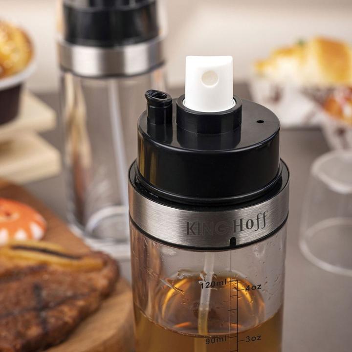 Produktbild Kinghoff Sprühflasche für Öl und Essig 150ml, 2in1 (150 ml)