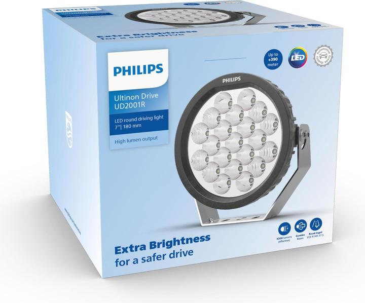 Philips Ultinon Drive 2000 LUMUD2001RX1 Éclairage additionnel LED rond 7" (17.8 cm)