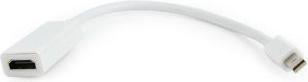 Actual product image Gembird A-MDPM-HDMIF-02-W Mini DisplayPort White Cable interface/adapter (Mini DP, HDMI, 4.50 cm)