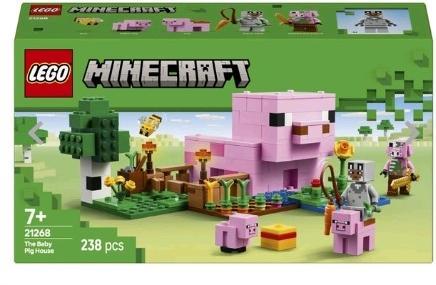 Image du produit LEGO Das Babyschwein-Haus (21268, LEGO Minecraft)