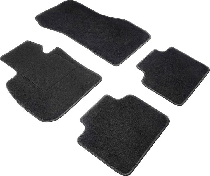 Image du produit Walser Tapis de sol pour BMW Série 2 Active Tourer (F45) BJ 09/2014 - aujourd'hui (2 tapis avant + 2 tapis arrière)