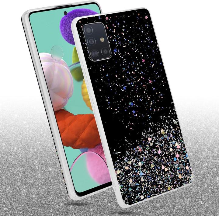 Produktbild Cadorabo TPU Cover funkelnder Glitter (Samsung Galaxy M40s)