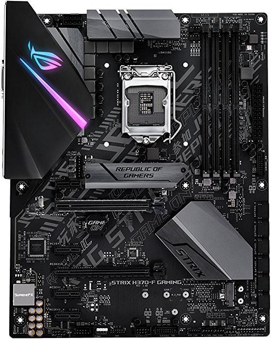 Actual product image ASUS Rog Strix H370-F Gaming (LGA 1151, Intel H370, ATX)