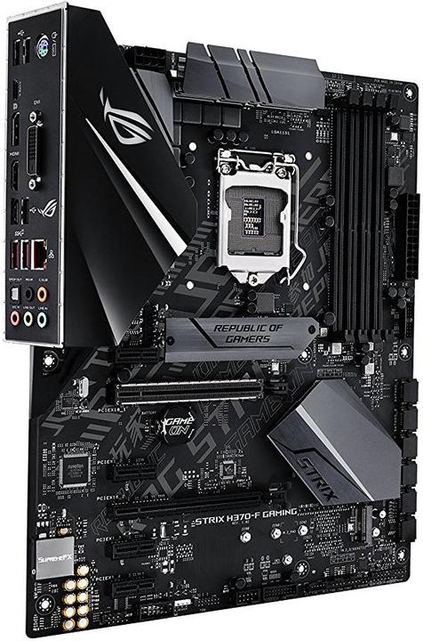 Actual product image ASUS Rog Strix H370-F Gaming (LGA 1151, Intel H370, ATX)