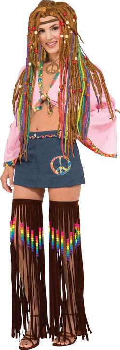 Actual product image Bristol Novelty Hippie leg fringes with beads